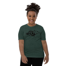 Load image into Gallery viewer, CHQMA Q-Guy Ink Splatter Youth Short Sleeve T-shirt