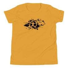 Load image into Gallery viewer, CHQMA Q-Guy Ink Splatter Youth Short Sleeve T-shirt