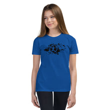 Load image into Gallery viewer, CHQMA Q-Guy Ink Splatter Youth Short Sleeve T-shirt