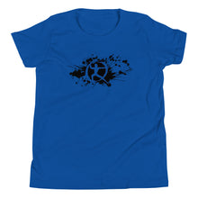 Load image into Gallery viewer, CHQMA Q-Guy Ink Splatter Youth Short Sleeve T-shirt