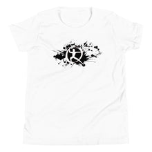 Load image into Gallery viewer, CHQMA Q-Guy Ink Splatter Youth Short Sleeve T-shirt