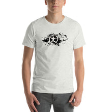 Load image into Gallery viewer, CHQMA Q-Guy Ink Splatter Short-Sleeve T-shirt (Unisex)