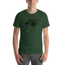 Load image into Gallery viewer, CHQMA Q-Guy Ink Splatter Short-Sleeve T-shirt (Unisex)