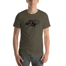 Load image into Gallery viewer, CHQMA Q-Guy Ink Splatter Short-Sleeve T-shirt (Unisex)