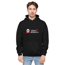 Load image into Gallery viewer, CHQMA Snow Monkeys Fleece Hoodie (Unisex)